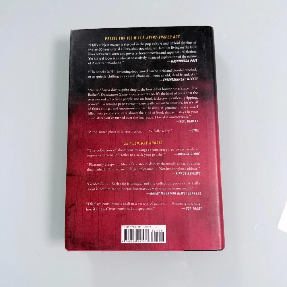 Horns: A Novel by Joe Hill -2010- First Edition, First Printing D/C H/B